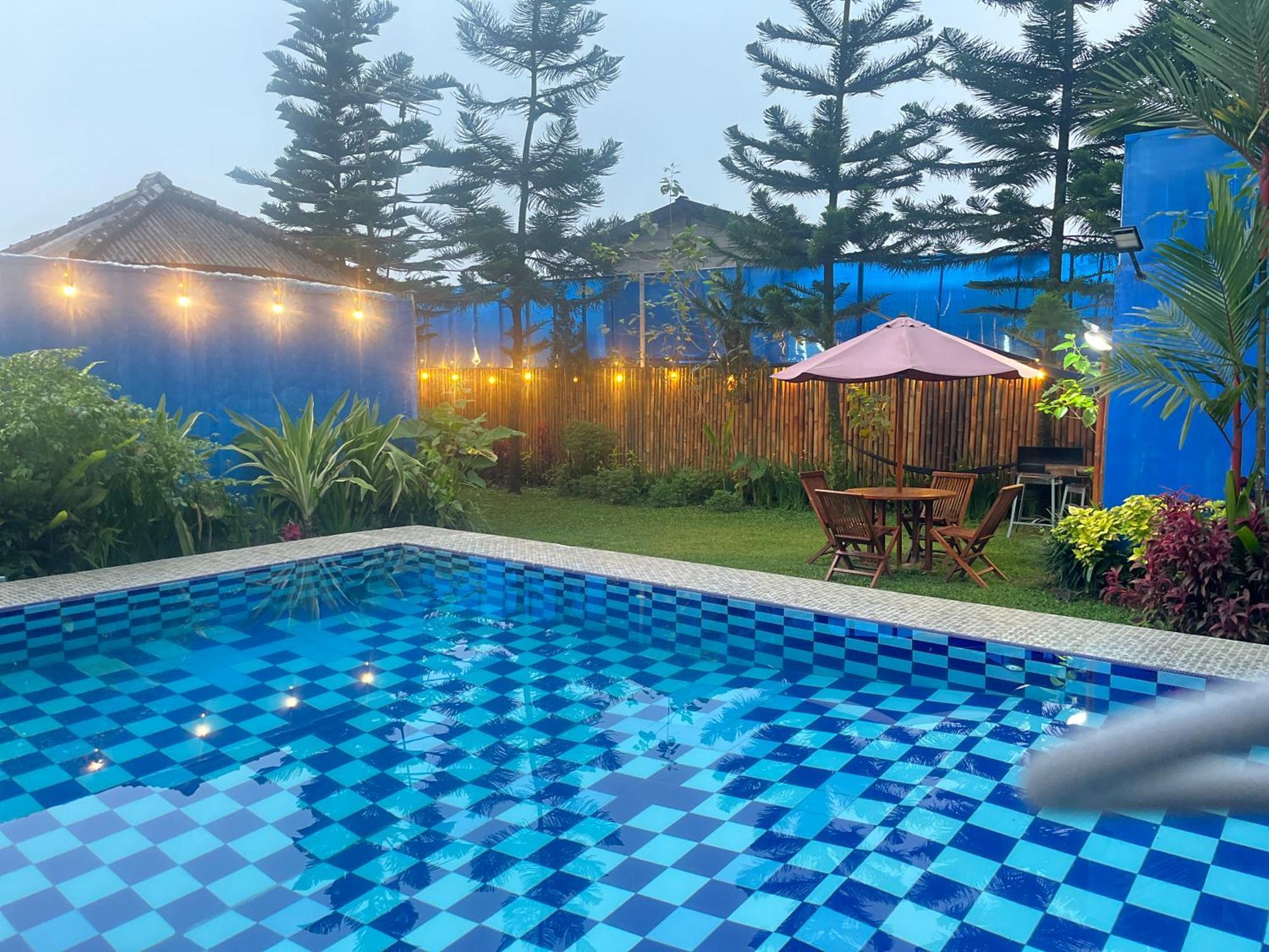 Villa Mutiara Citra Puncak Bu Eva Sampal Eksteriør bilde
