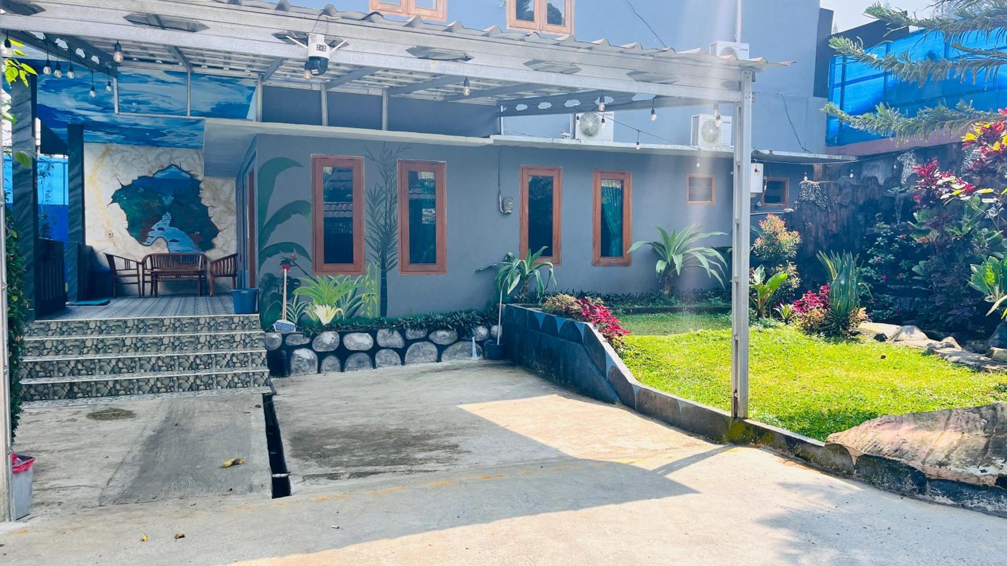 Villa Mutiara Citra Puncak Bu Eva Sampal Eksteriør bilde