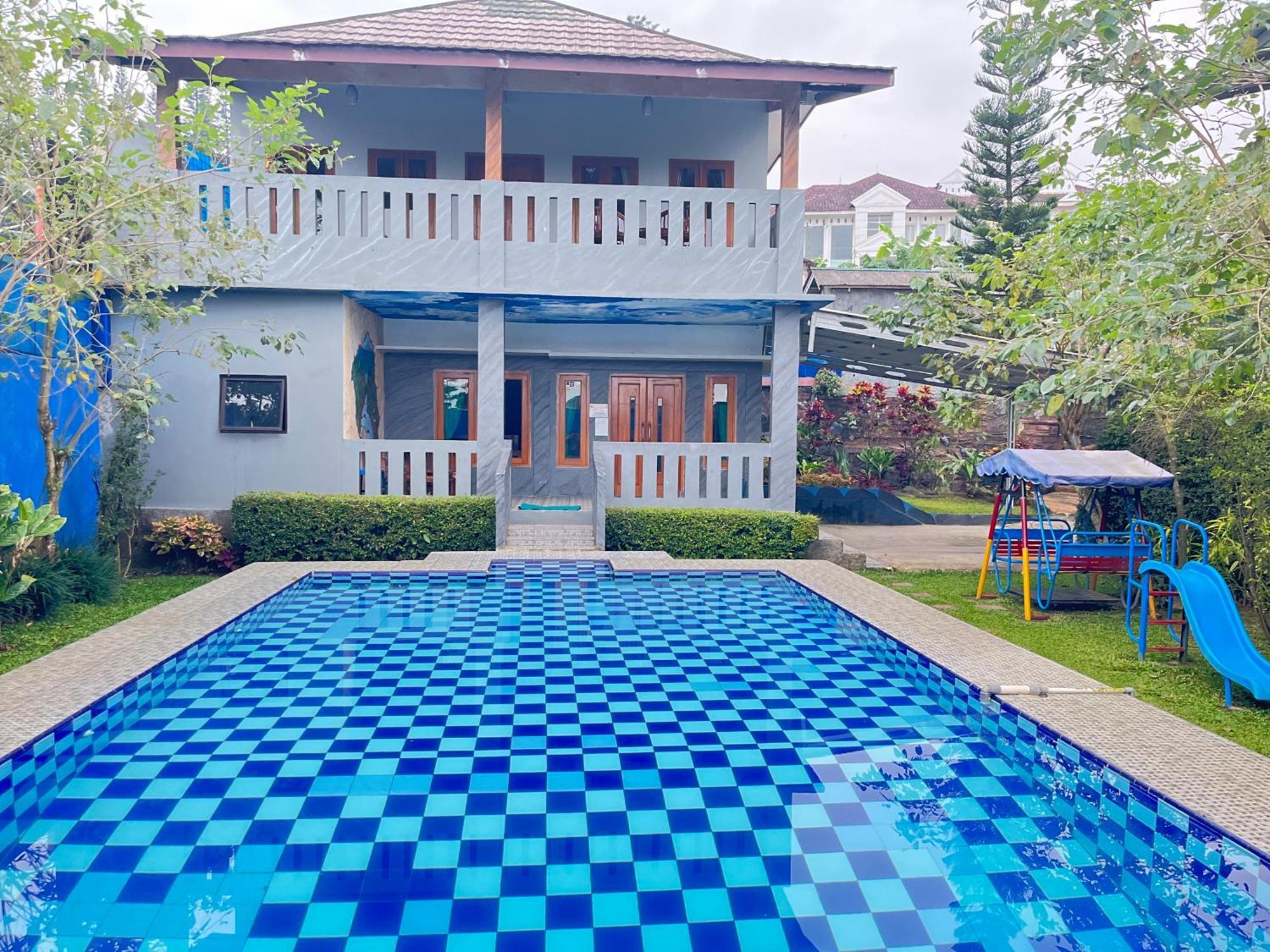 Villa Mutiara Citra Puncak Bu Eva Sampal Eksteriør bilde